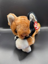 TY Beanie Buddy -"CHIP" the Calico Cat 12.5 inch 1998, Retired Stuffed Animal