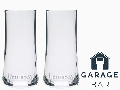 2er Set Hennessy Brandy Brille Highball 30cl Brandneu