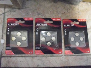 New 3 X 4 Pack New Battery Coin Cell Button Watch 303 357 6 Ag13 Lr44 Lr154 Ebay