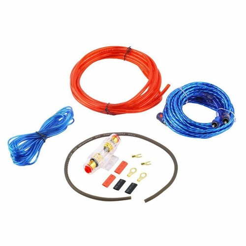 1500W Car Audio Cable Kit Amp Amplifier Install RCA Subwoofer Sub