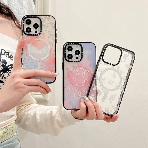 Süße Handyhülle Schmetterling passend für iPhone 16 Pro Max 15 14 13 12- - Bild 6 von 20