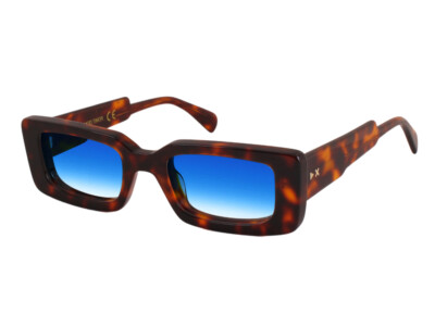 XLAB Sunglasses mod. TIMOR  TORTOISESHELL / SHADED BLUE