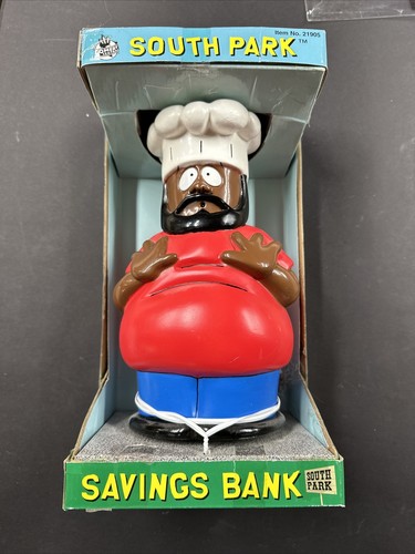Vintage 1998 SOUTH PARK - CHEF CHARAKTER BANK noch in OVP cool! - Bild 2 von 12