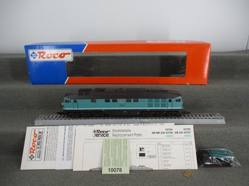 Roco escala H0 43707 locomotora diésel BR 234 304-4 de DB DC DSS DCC Digital Lenz en embalaje original | Zustand: Gebraucht