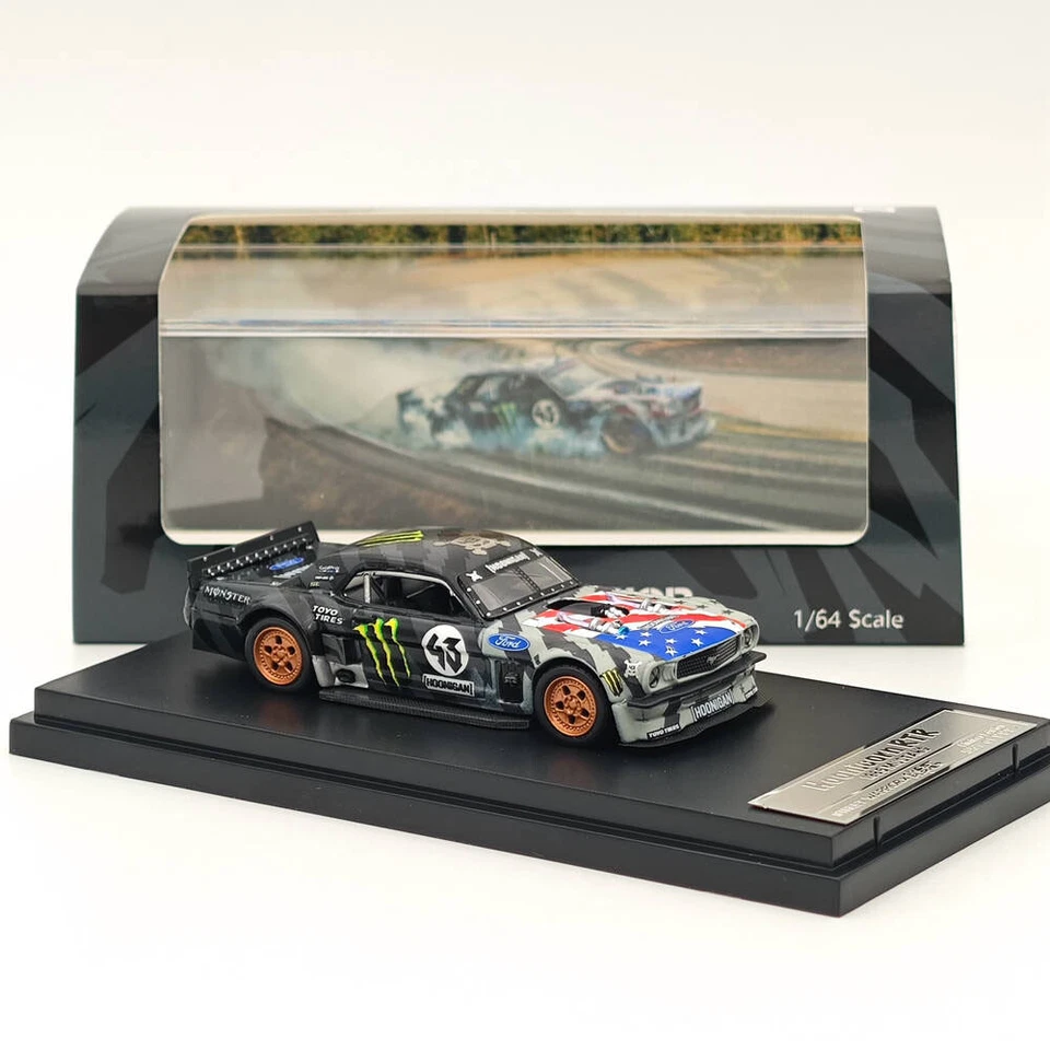 Street Weapon 1:64 Ford Mustang 1965 Ken Block's Hoonicorn RTR V2 #43 Diecast - Image 2 of 4