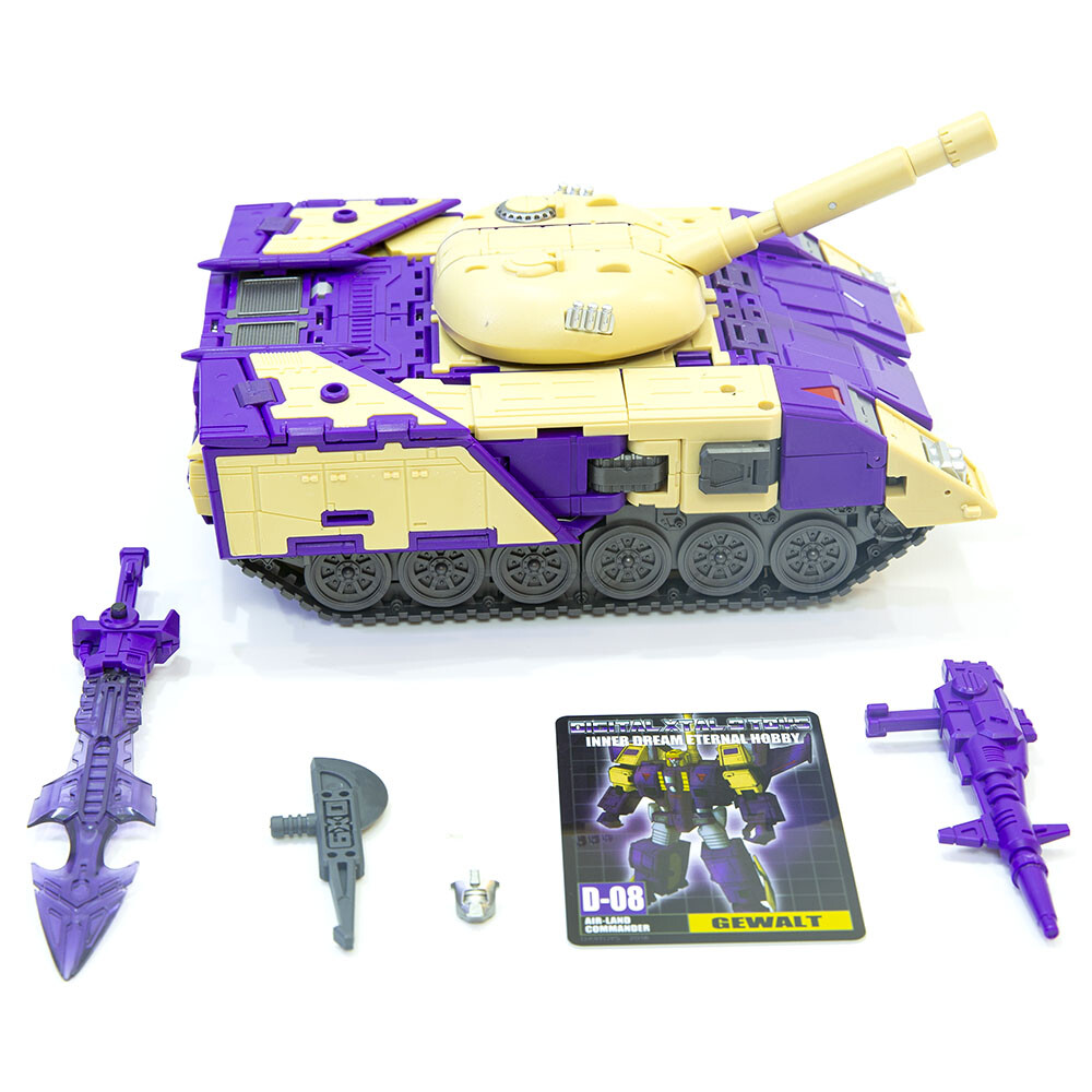 DX9 Toys D-08 GEWALT (非正規ブリッツウィング風) 欠品あり New DX9 toys D08 Gewalt Bliztwing MP Scale Action Figure toy in
