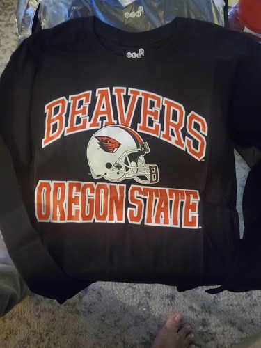 T-shirt manches longues casque coton jeunesse OREGON STATE BEAVERS Football - NCAA - Petit