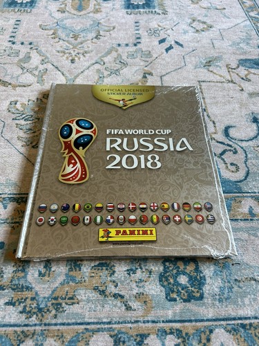 Panini Russia 2018 World Cup Hardback Sticker Album Factory Sealed