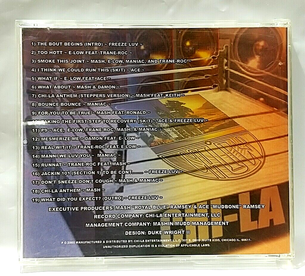 CD) Various ‎– Hard Hittaz - First Round Knockout, US OG Press