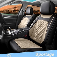 For Kia Sportage 2009-2023 Pu Leather 5-seat Covers Frontrear Cushion Full Set For Kia Sportage 2009-2023 Pu Leather 5-seat Covers Frontrear Cushion Full Set