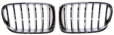 BMW X3 F25 ( 10-SET )  2x Griglia anteriore SX DX CHROM TYTAN LUCENTE NUOVO !