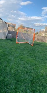 Bownet Regulation Size 6' x 6' Portable Lacrosse Net - Bow Style Frame w/Case