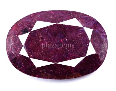 Natural Red Ruby Big Stone 677 CT Oval Shape Certified Loose Gemstone 5ART