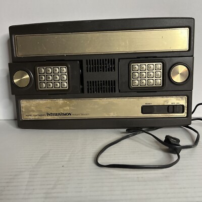 mattel electronics intellivision Intelligent Television With Game