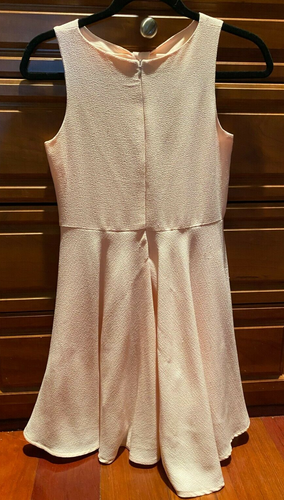 marmellata light pink dress with bow in front short sleeve girls size 14 |  eBay