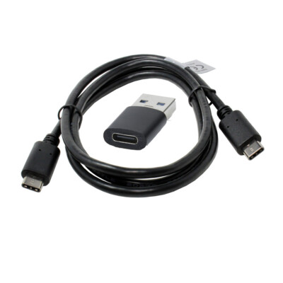 USB Kabel + Adapter für Realme X7 Pro Extreme Edition, USB 3.0, 1 Meter