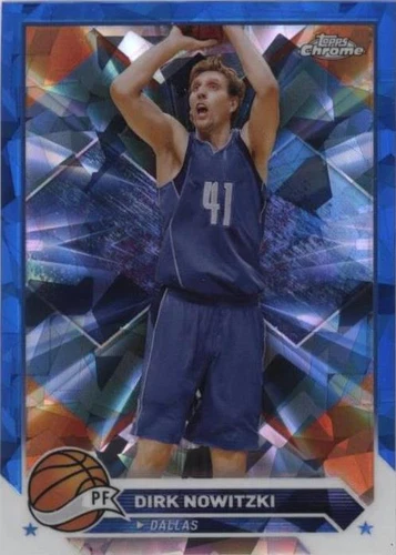 2023-24 Topps Chrome Sapphire Edition - Dirk Nowitzki #98