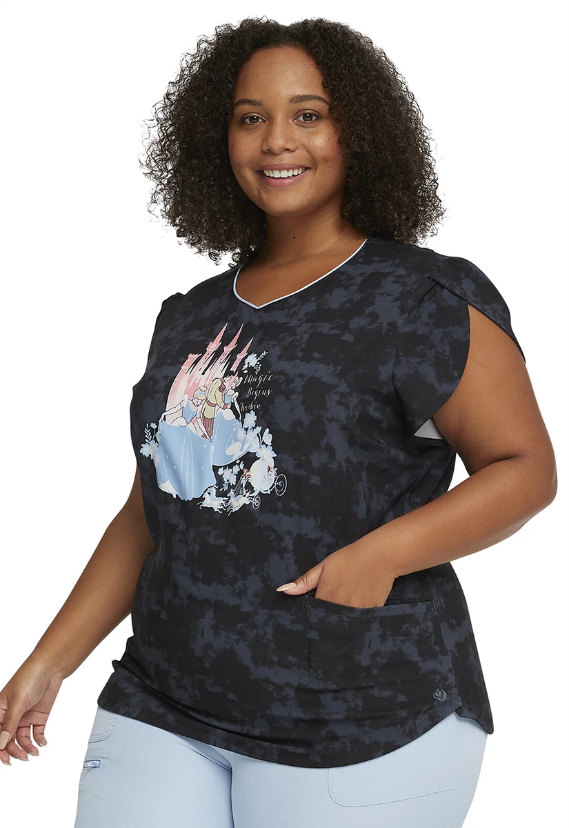 Plus size disney best sale scrubs