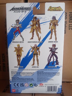 Bandai America - Anime Heroes Knights Of The Zodiac Phoenix