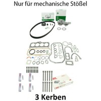 Dichtsatz+Schrauben+Zahnriemenkit+GlüHkerzen FüR VW Audi 1.6 D TD JX 068103383FG