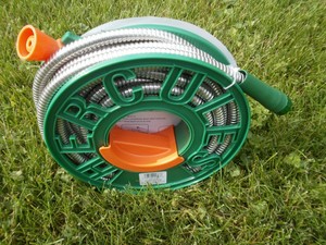 hercules stainless steel garden hose with reel
