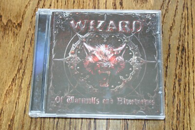 WIZARD-'' OF WARIWULFS AND BLUOTVARWES'' CD 1ST PRESS 2011