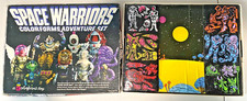 SPACE WARRIORS COLORFORMS ADVENTURE SET OUTER SPACE MEN WITH BOX MISSING FEW PIE