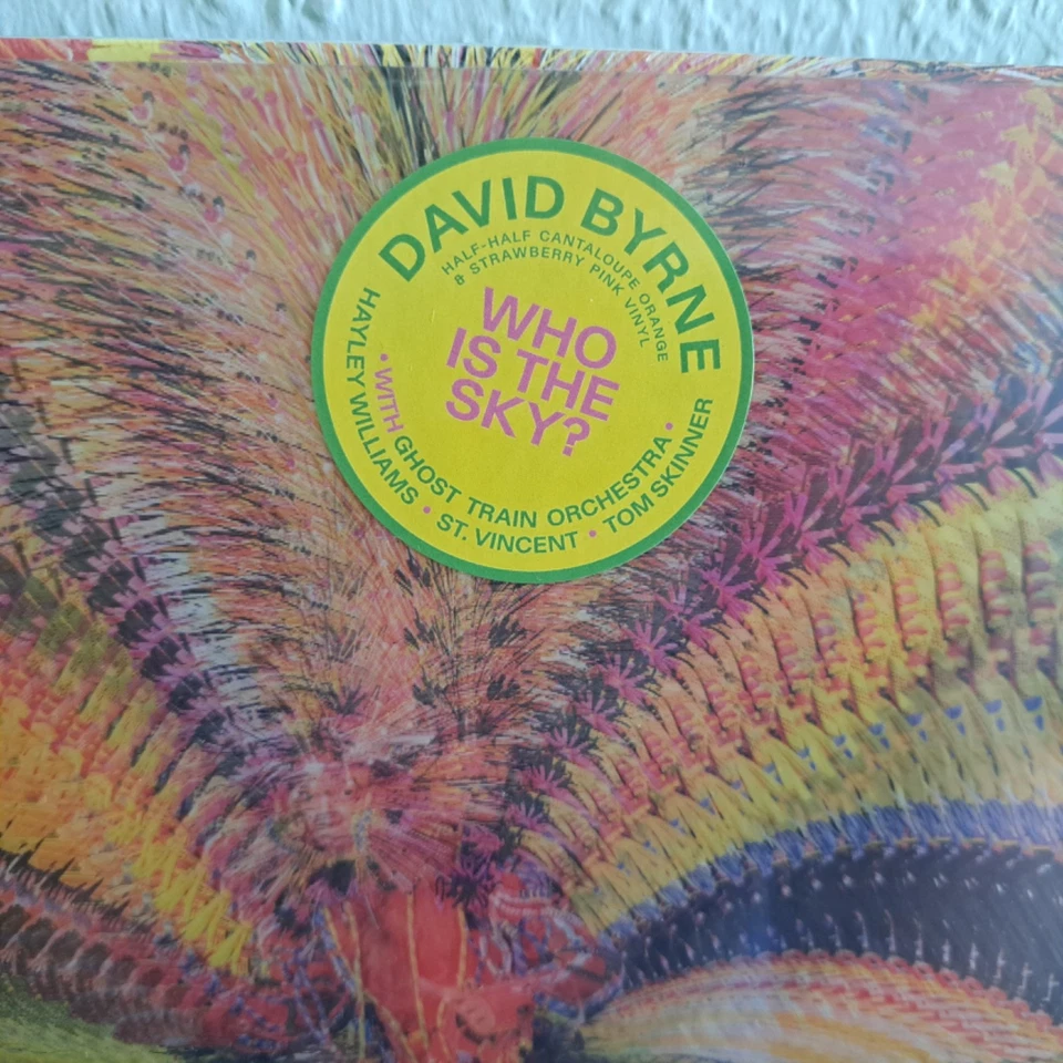 David Byrne with Ghost Train Orchestra-Who Is The Sky?, Vinyl LP, OLE2178LPXE - Bild 2 von 2
