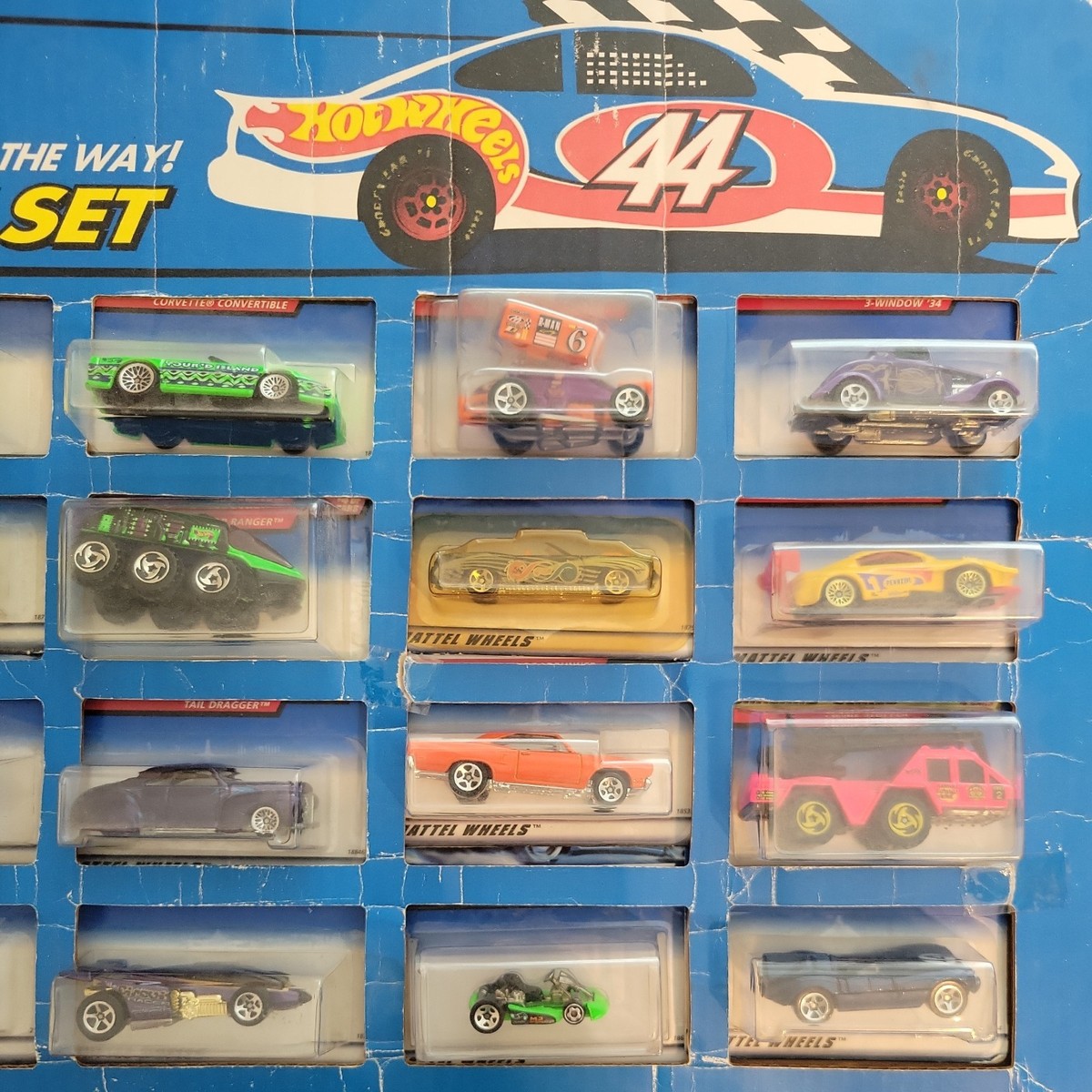 Hot Wheels VINTAGE 1995 - LEADING THE WAY - 20 Car Gift Set Box