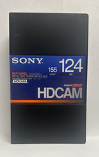 Sony HDCAM 124-Minute Videotape BCT-124HDL New/Blank/Unused