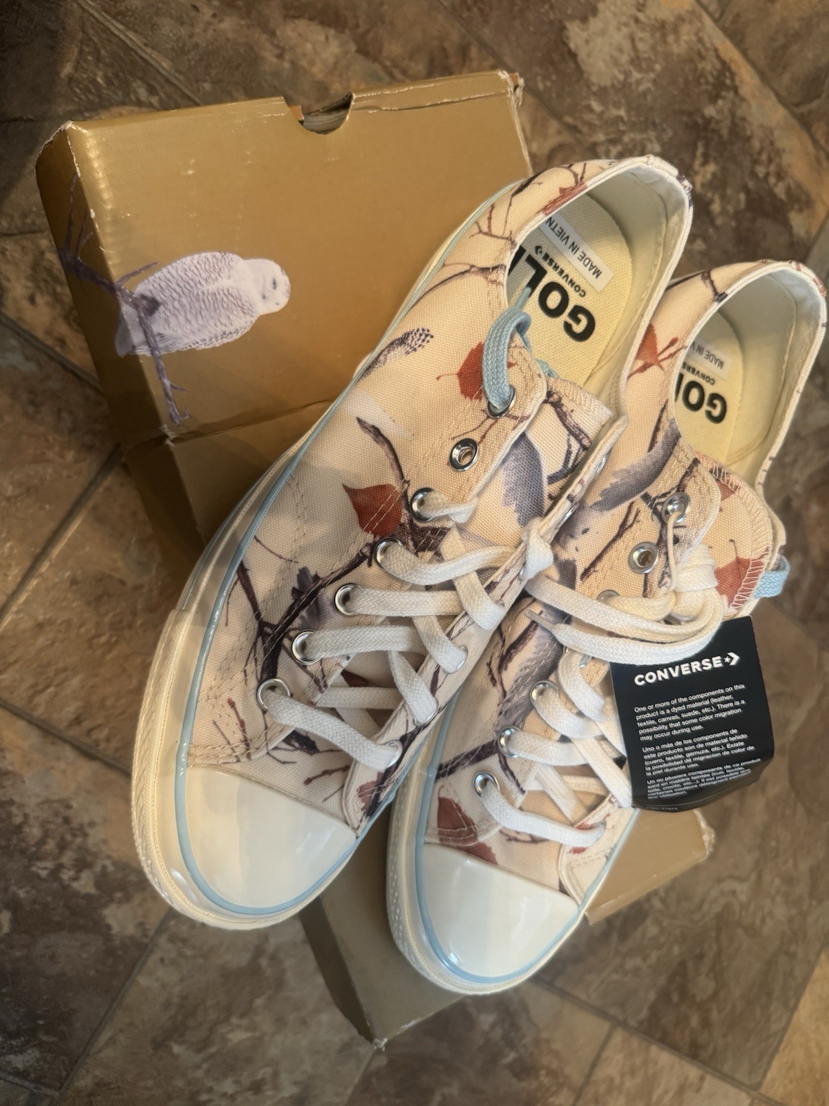 Converse Golf Wang x Chuck 70 Low Owl Sneakers Size 10 • Brand New •