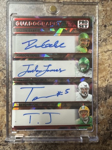 2024 Leaf Pros Set Quadography Dillon Gabriel Tez Johnson Jordan James /4
