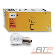 GLÜHLAMPE PHILIPS P21W 12V 21W BA15s VISION BLINKLEUCHTE BREMSLICHT STÜCK