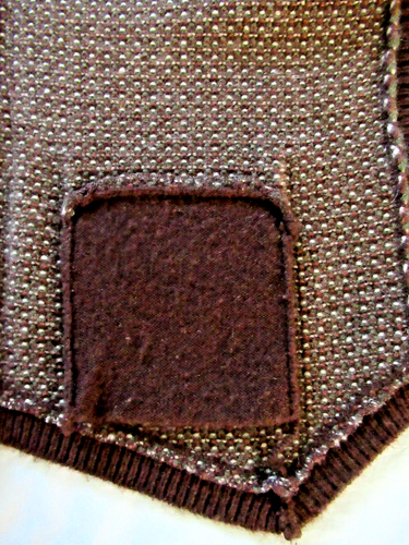 RALPH LAUREN "100% CASHMERE / BUTTON-DOWN / BROWN VEST" ~ ** (SIZE: SMALL) ** - Picture 11 of 15