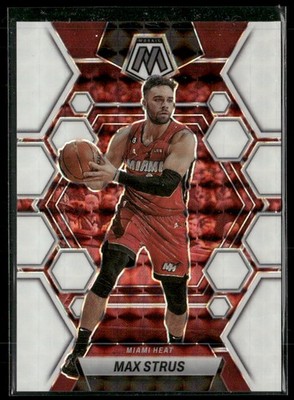 2022-23 Panini Mosaic #99 Max Strus White #/25