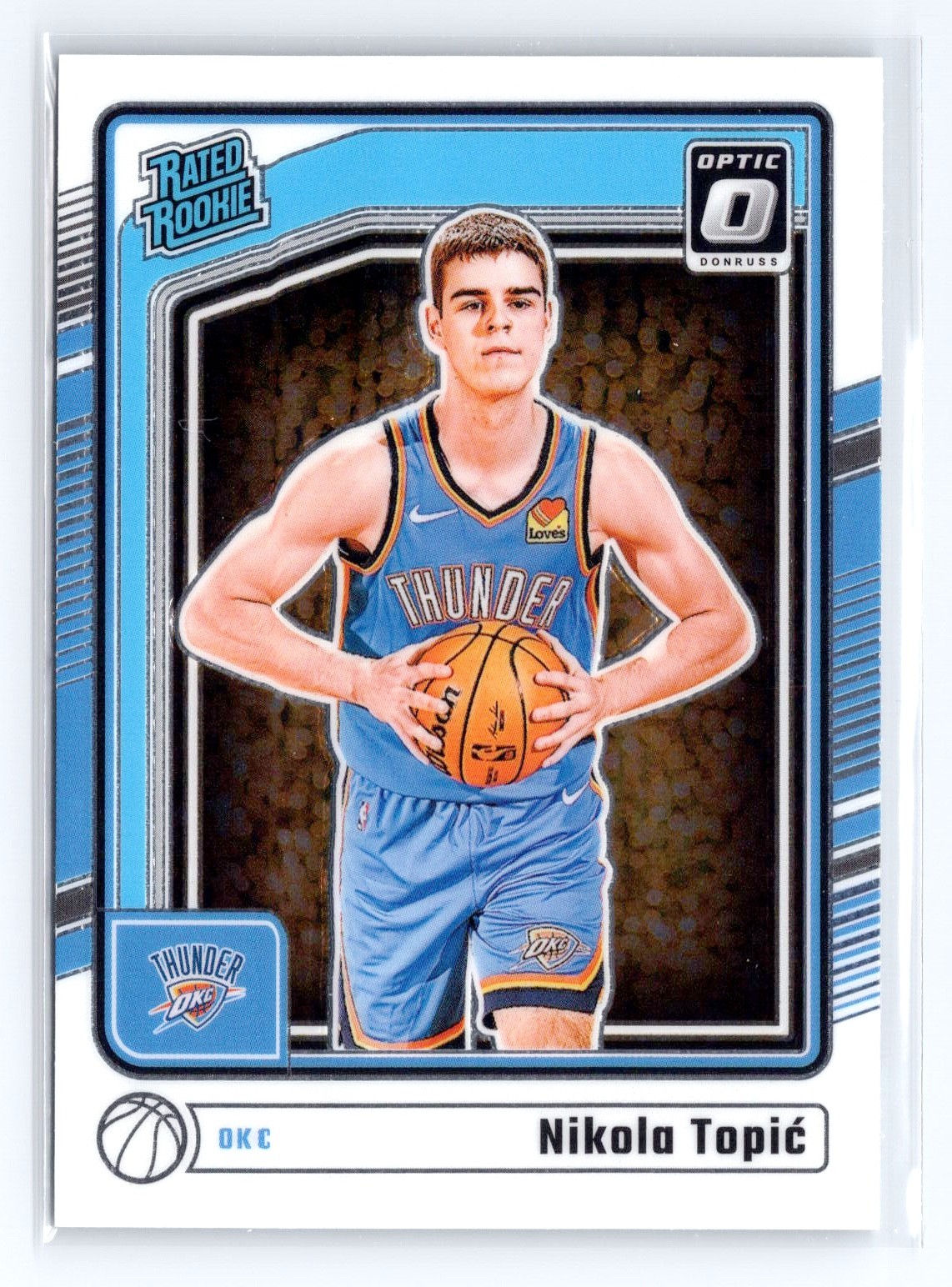 2024-25 Panini Optic Rated Rookie - Nikola Topic #278