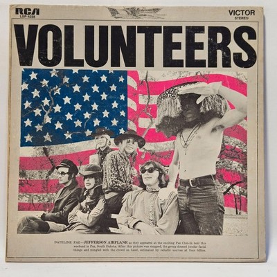 Jefferson Airplane - Volunteers - 1969 Psych - VG+ - Ultrasonic Clean