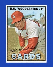 1967 Topps Set-Break #324 Hal Woodeshick NR-MINT *GMCARDS*