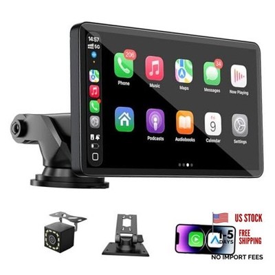 Carplay Screen for Car, Upgrade 7'' HD Wireless Apple Carplay & Android 7 inch