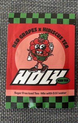 Holy Energy Iced Tea Red Grapes x Hibiscus Tea Eistee 1 Portion Probe