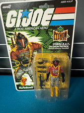 Super7 G.I. Joe ReAction Cobra B.A.T. Python Patrol Action Figure w Gun 14