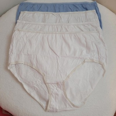 VTG Secret Treasures 4pk Classic Cotton Bikini Brief Panties Size XL (8)