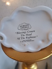 Franklin Mint  Almost Angels  I LIFT UP MINE  EYES.  Perfect Condition
