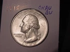 1945 WASHINGTON QUARTER CHOICE AU BU BETTER DATE BU LOOK FREE SHIPPING