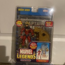 Marvel Legends Captain Marvel Modok Series BAF Action Build A Figure Toy Biz New