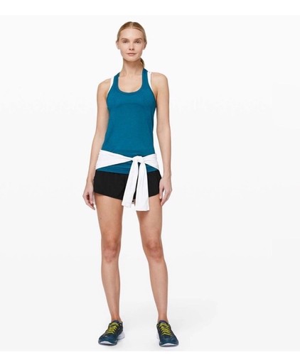 Lululemon Speed Up High Rise Lined Shorts 2.5” Black Size 4 NEW WITH TAGS - Picture 2 of 5