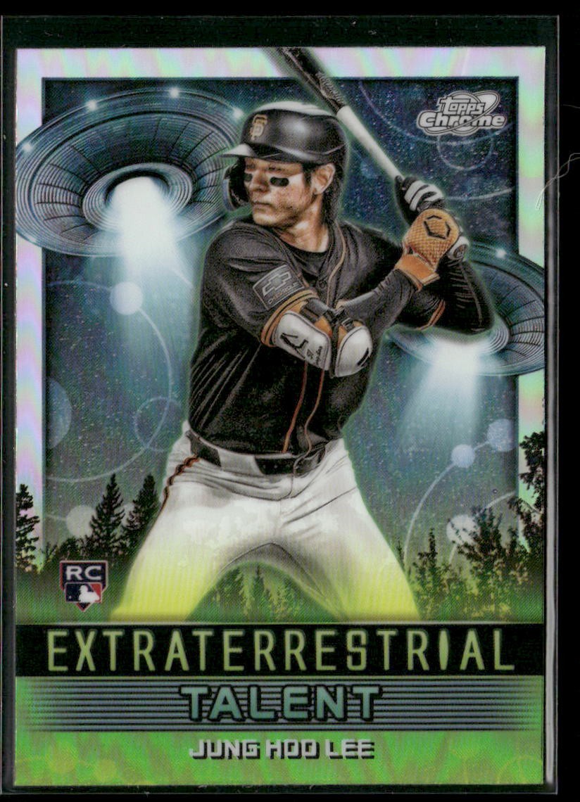 2024 Topps Chrome Cosmic #ET-22 Jung Hoo Lee RC Extraterrestrial Talent
