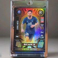 Lionel Messi Scan X Limited Edition Paris Saint-Germain Card