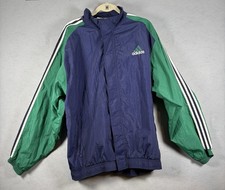 Vtg Adidas Track Suit Set Windbreaker Size Large Tall