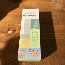 Pet Water Bottle 3-in-1 Dog Water Bottle For Travel